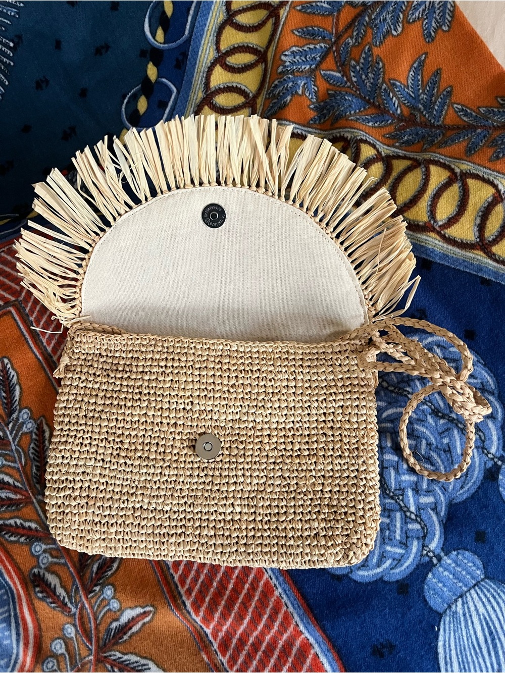 Raffia clutch - Picture 4 of 4